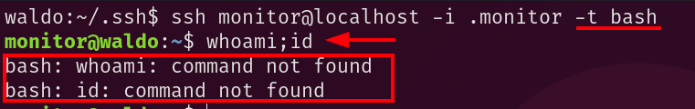 Bypass de la restricted Bash.