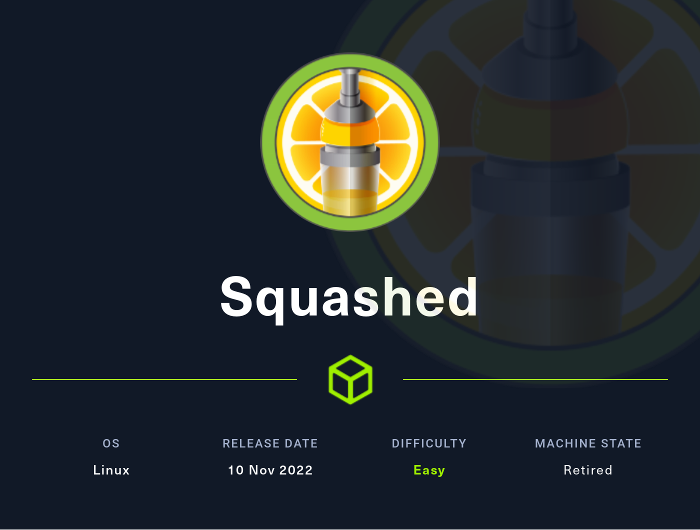 Máquina Squashed de la Plataforma Hack The Box.